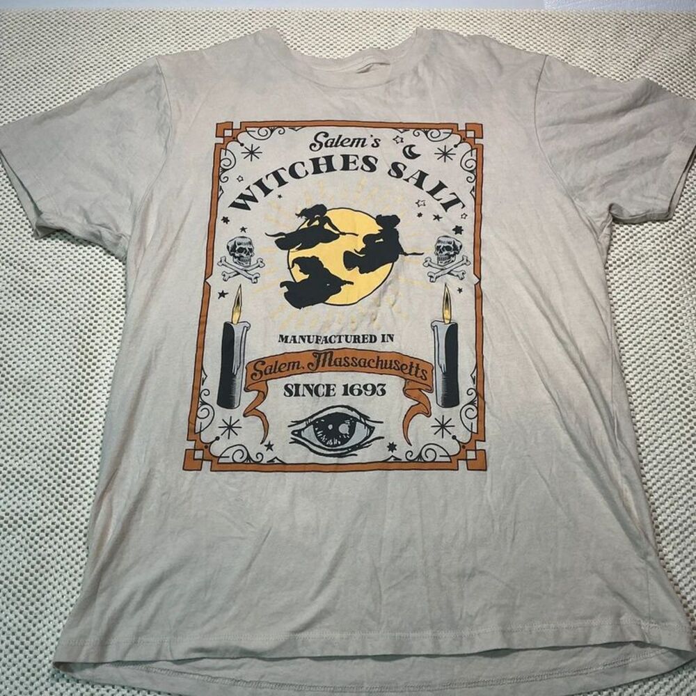 Disney Hocus Pocus Salem’s Witches Salt Graphic T-Shirt XL